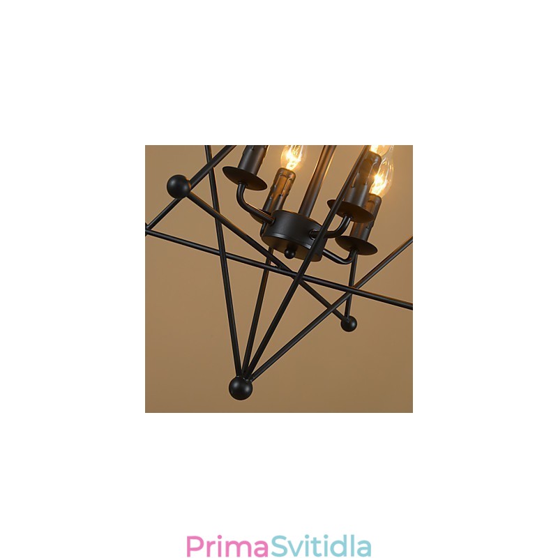 Retro klasická kovová stropní svítidla Jednoduché závěsné svítidlo Cafe závěsné svítidlo