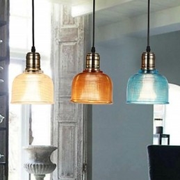 Severské Malé Droplight Vitrážového lustru Obnovení starověkých způsobů