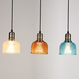 Severské Malé Droplight Vitrážového lustru Obnovení starověkých způsobů