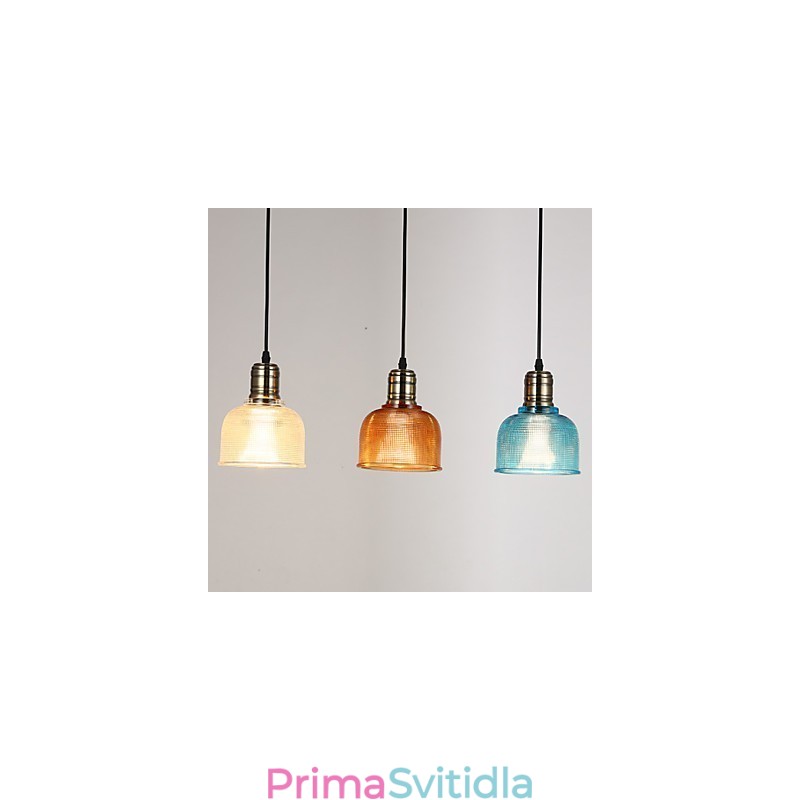 Severské Malé Droplight Vitrážového lustru Obnovení starověkých způsobů