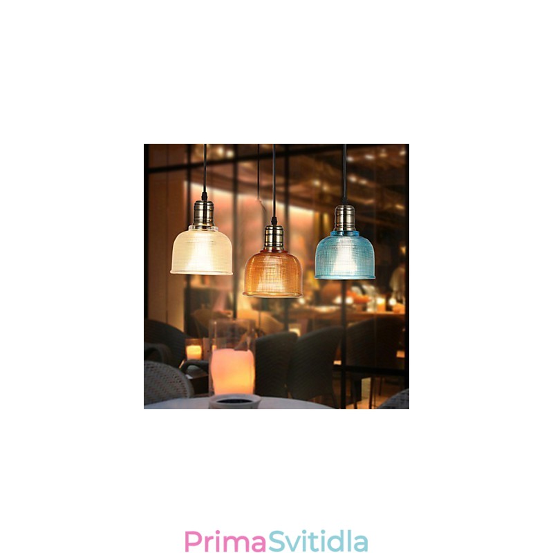 Severské Malé Droplight Vitrážového lustru Obnovení starověkých způsobů