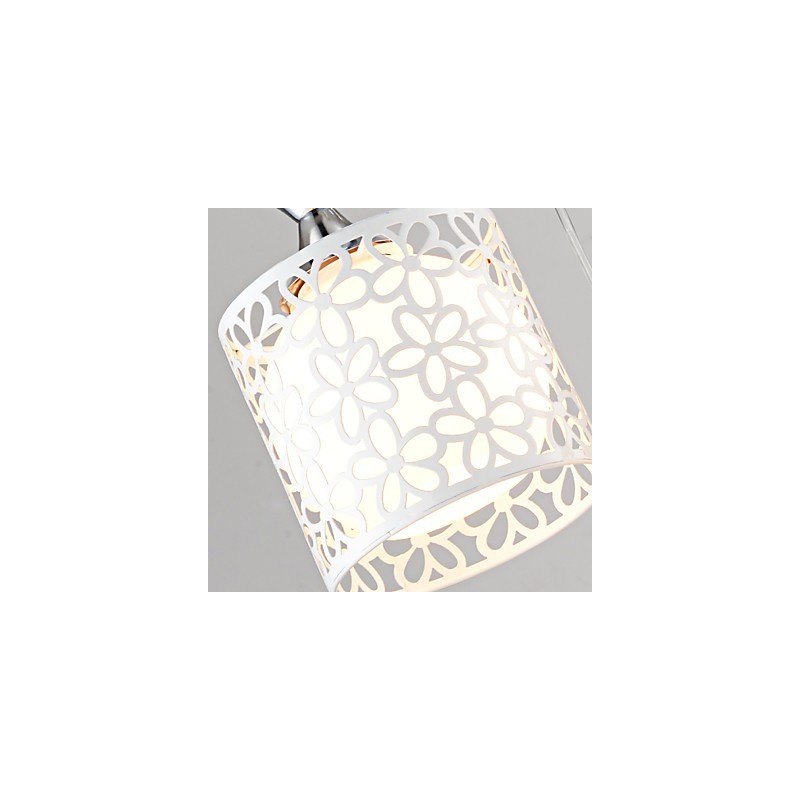 Současná a smluvní tři kreativní křišťálová lampa z tepaného železa