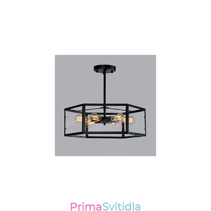 Závěsná svítidla Mini Style Retro Garáž Kovové