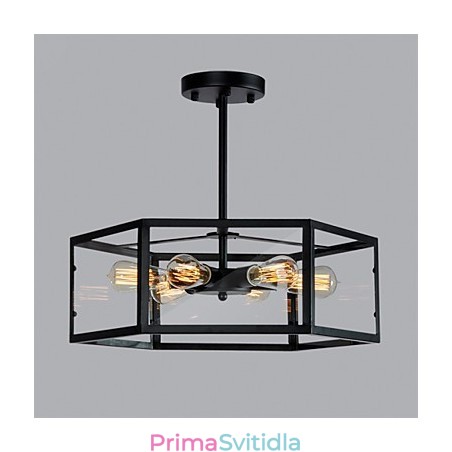 Závěsná svítidla Mini Style Retro Garáž Kovové