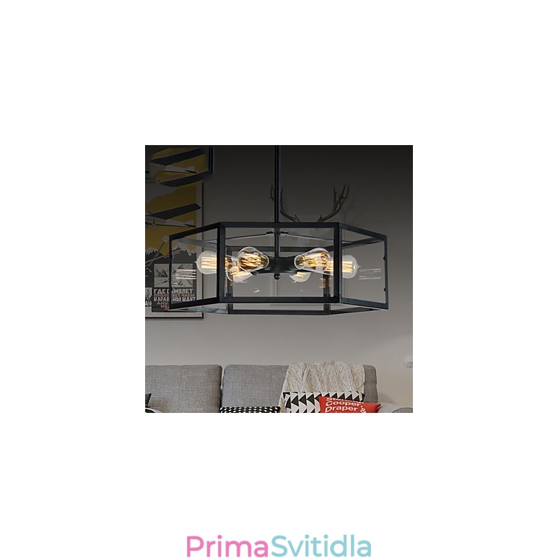 Závěsná svítidla Mini Style Retro Garáž Kovové