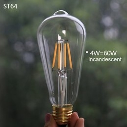 Závěsná světla Vintage 3 světla Žárovky ST64 Včetně systému nahoru a dolů