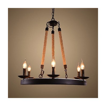 The Iron Rope Chandelier Cafe Lustr The Iron Rope Chandelier Cafe Lustr