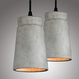 Severské minimalistické retro závěsné svítidlo Cement Vintage Lamp