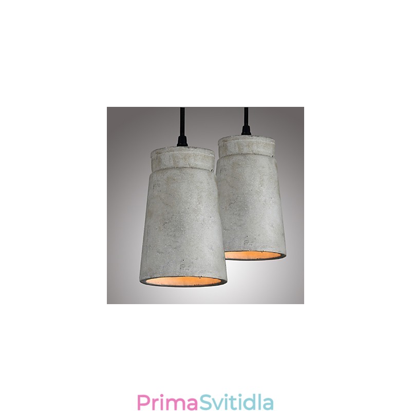 Severské minimalistické retro závěsné svítidlo Cement Vintage Lamp