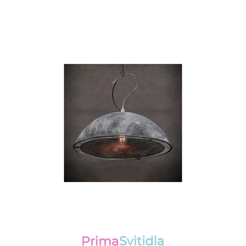 Stínidlo na lampu Černý kovaný lustr Průmyslový sklad Kavárna Stínidlo na víko