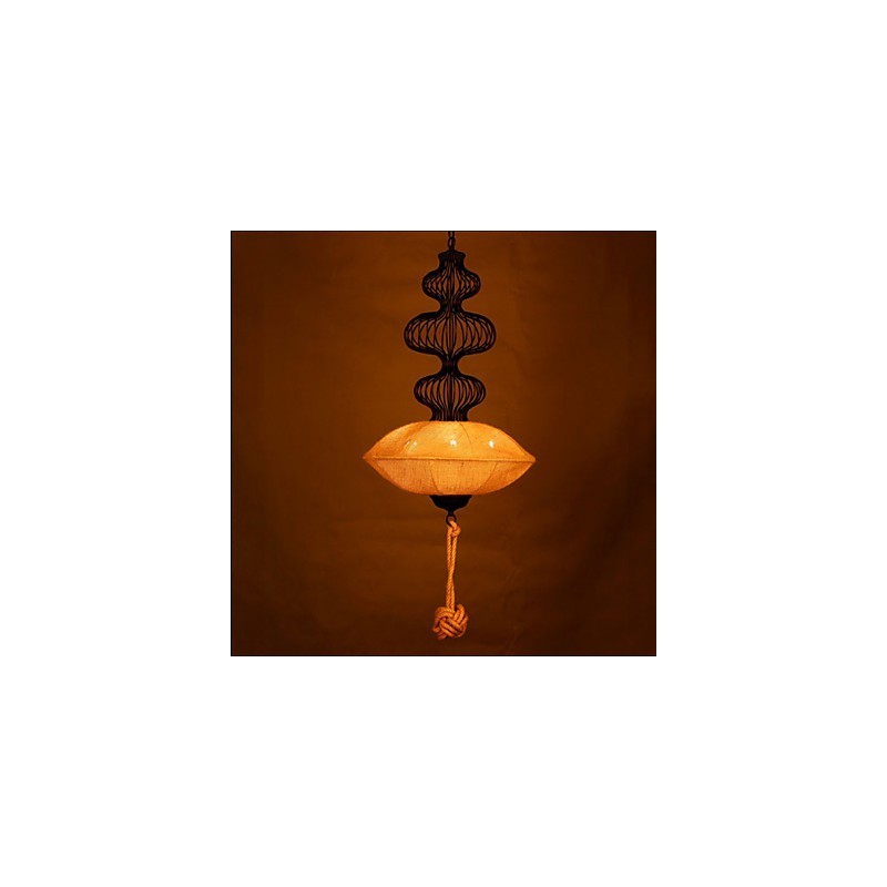 Severské Retro průmyslové konopné kreativní lampy do ptačí klece