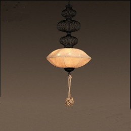 Severské Retro průmyslové konopné kreativní lampy do ptačí klece