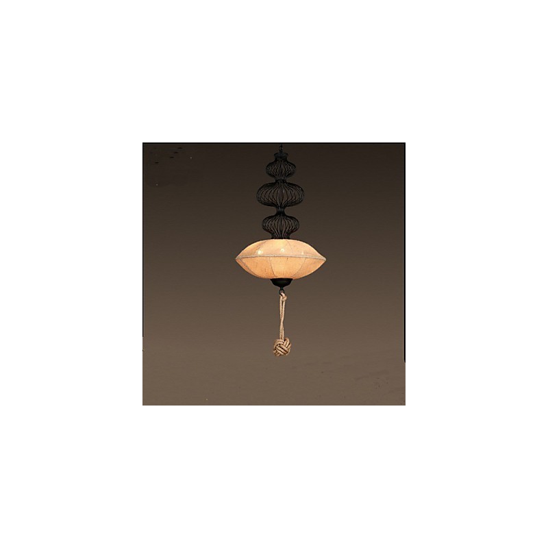 Severské Retro průmyslové konopné kreativní lampy do ptačí klece