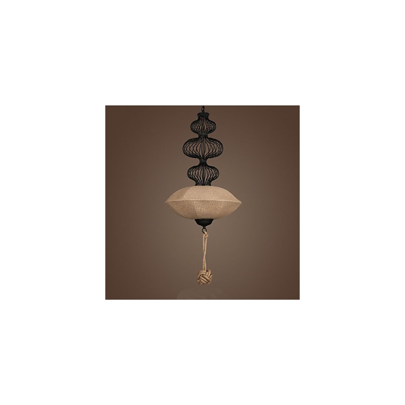 Severské Retro průmyslové konopné kreativní lampy do ptačí klece