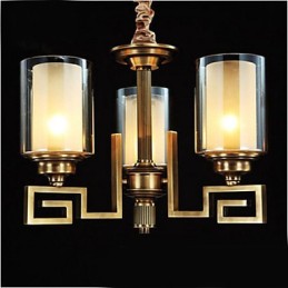 Lampa v čínském stylu Měděná Lampa Měděná Lampa