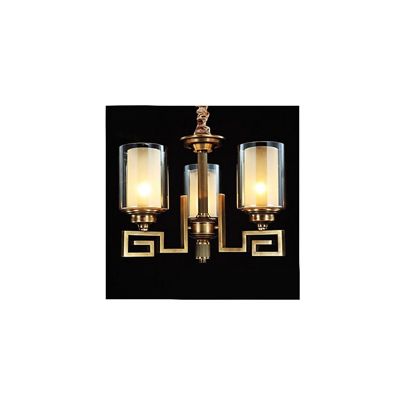 Lampa v čínském stylu Měděná Lampa Měděná Lampa