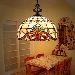 1 metr Evropská pastorační lampa Kreativní umělecké sklo Malá kapka
