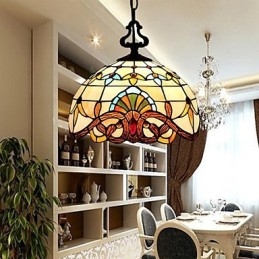 1 metr Evropská pastorační lampa Kreativní umělecké sklo Malá kapka
