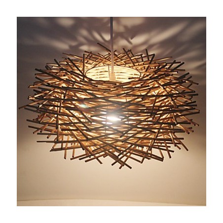 Moderní Rural Cany Art tkaná ratanová jednohlavá kapací lampa Moderní Rural Cany Art tkaná ratanová jednohlavá kapací lampa