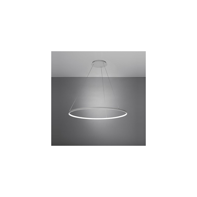 Stmívatelné závěsné svítidlo o průměru 80 cm v moderním designu