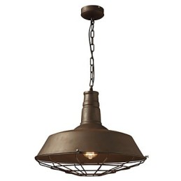 Retro závěsná lampa 1 Light Old Metal Materila Shade Shop