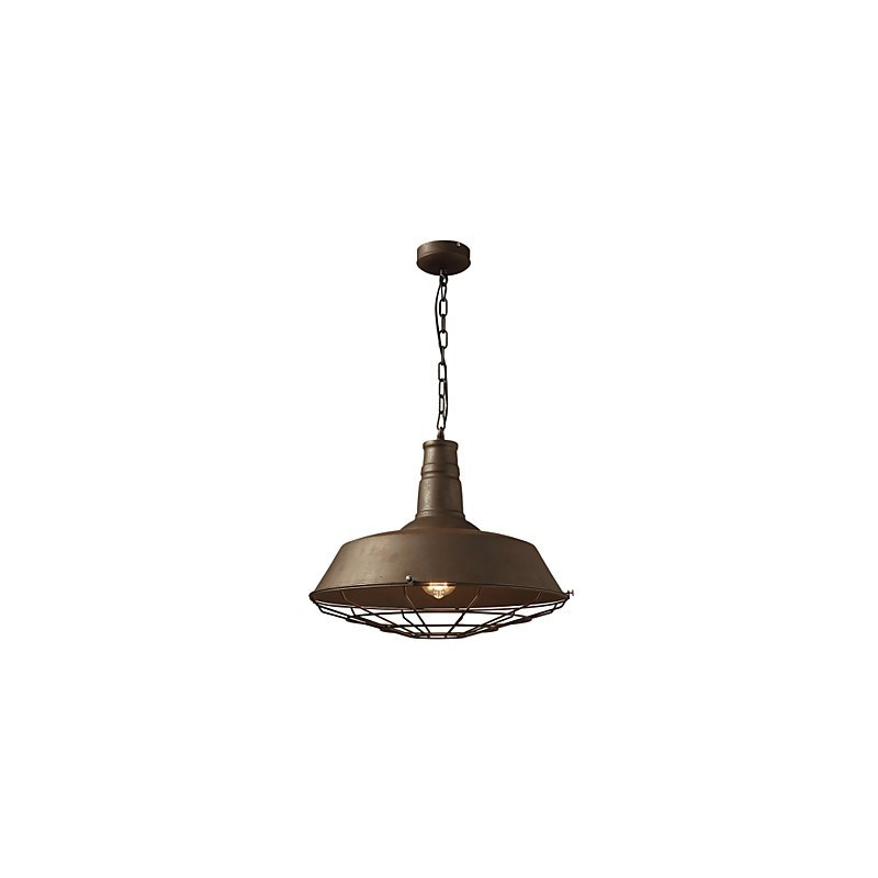 Retro závěsná lampa 1 Light Old Metal Materila Shade Shop