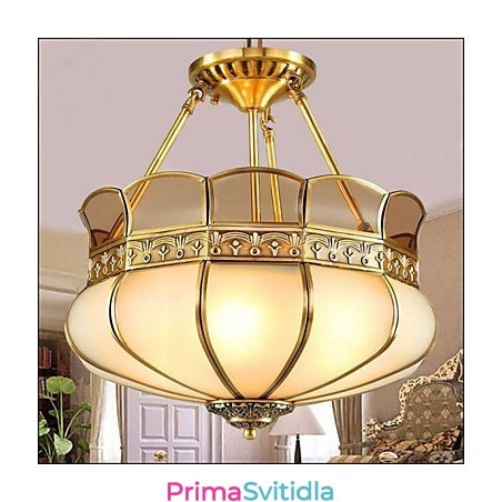 Klasická měděná polostropní lampa Copper Porch Klasická měděná polostropní lampa Copper Porch