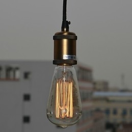 Tradiční klasické klasické vintage mini stylové galvanicky pokovené závěsné světlo