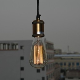Tradiční klasické klasické vintage mini stylové galvanicky pokovené závěsné světlo