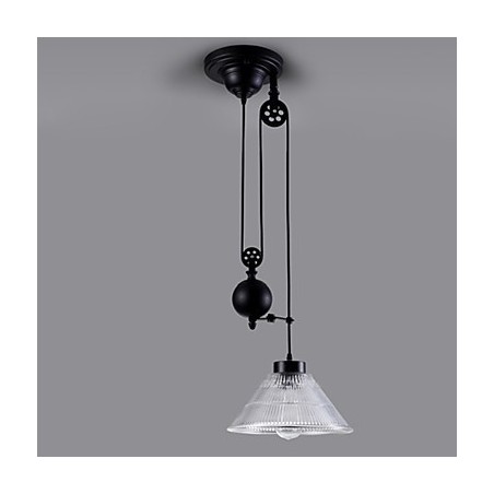 Vintage Pendant Light 1 Light Island Light Foyer přívěsky Metal + Galss Vintage Pendant Light 1 Light Island Light Foyer přívěsky Metal + Galss