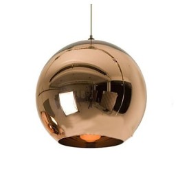 Creative Simple Glass Nordic Retro galvanické kuličkové závěsné světlo