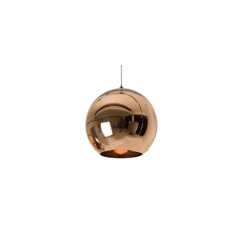 Creative Simple Glass Nordic Retro galvanické kuličkové závěsné světlo