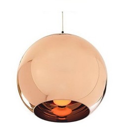 Creative Simple Glass Nordic Retro galvanické kuličkové závěsné světlo