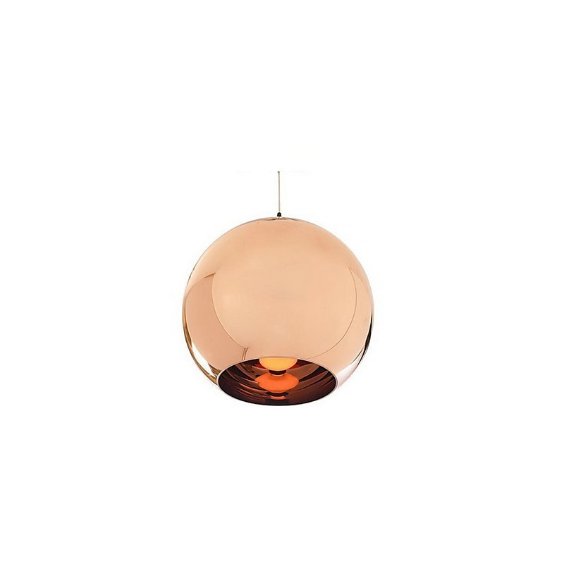 Creative Simple Glass Nordic Retro galvanické kuličkové závěsné světlo