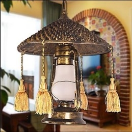 Veranda Světla Retro Stolní Lampa