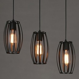 Creative Loft Restoring Ancient Ways Jednohlavá kovaná lustrová lampa