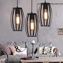 Creative Loft Restoring Ancient Ways Jednohlavá kovaná lustrová lampa
