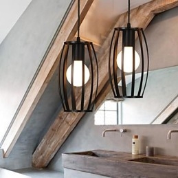 Creative Loft Restoring Ancient Ways Jednohlavá kovaná lustrová lampa