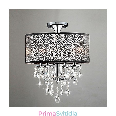 Moderní moderní bicí křišťálový mini styl chromový lustr Moderní moderní bicí křišťálový mini styl chromový lustr