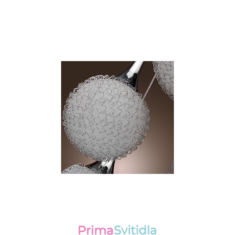Moderní moderní Globe galvanicky pokovený kovový zapuštěný držák