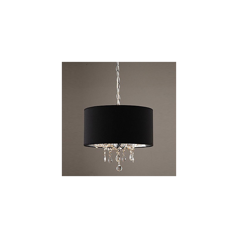 Moderní moderní bicí křišťálový mini styl chromový lustr