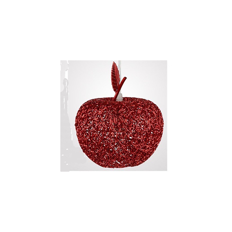 Tkaný hliníkový lustr se sedmi hlavovými lampami Apple