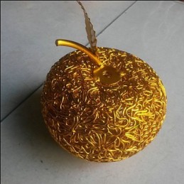 Tkaný hliníkový lustr se sedmi hlavovými lampami Apple