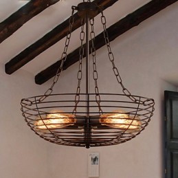 Retro klasická kovová stropní svítidla Jednoduché závěsné svítidlo Cafe závěsné svítidlo