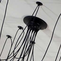 Vintage Edison Vícenásobné nastavitelné DIY stropní svítidlo Světlo Závěsné osvětlení Lustr Moderní elegantní průmyslové stolování