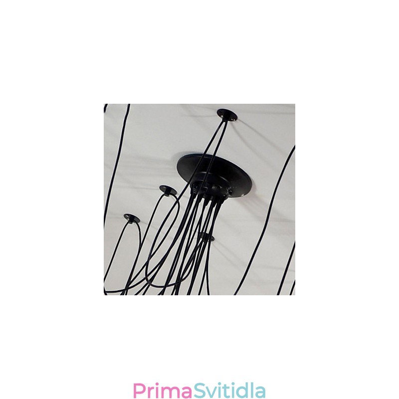 Vintage Edison Vícenásobné nastavitelné DIY stropní svítidlo Světlo Závěsné osvětlení Lustr Moderní elegantní průmyslové stolování