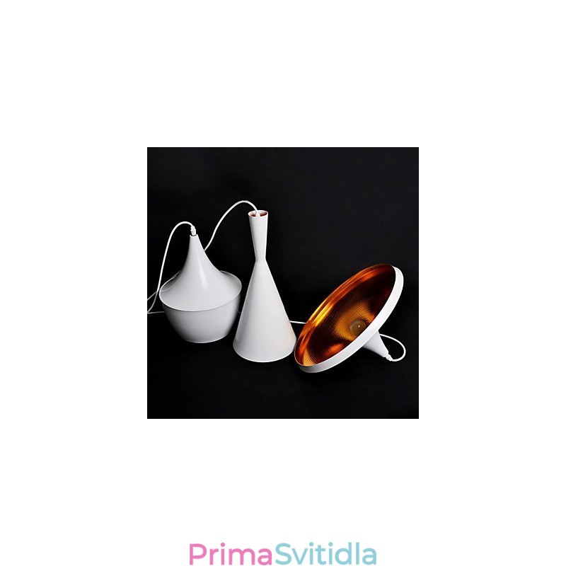 Mini styl malba kovové závěsné světlo