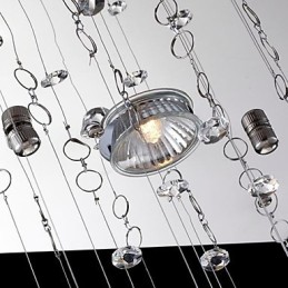 Moderní současný tradiční klasický rustikální domek Vintage Country Island Crystal Mini Style Galvanizované