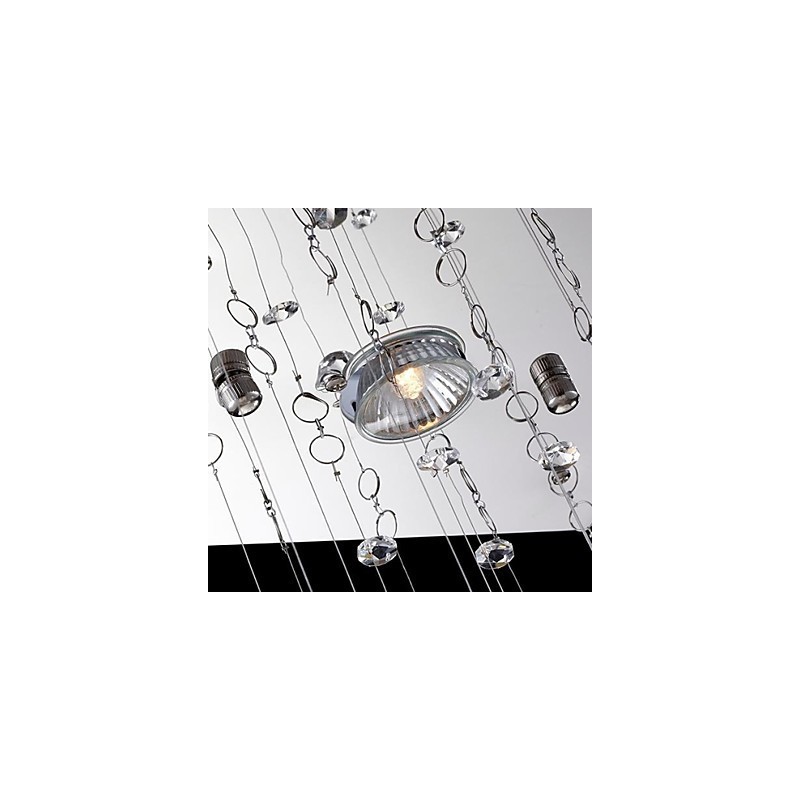Moderní současný tradiční klasický rustikální domek Vintage Country Island Crystal Mini Style Galvanizované
