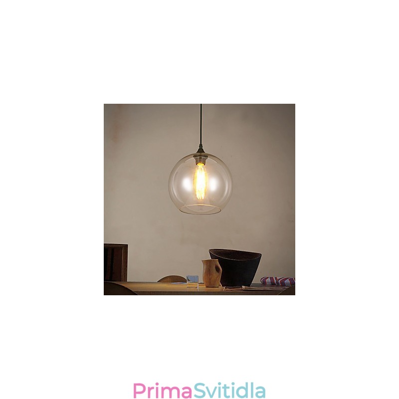 Creative Nordic Contracted Rural Glass Ball Single Head DropLight